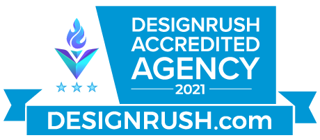DesignRush Accredited Badge - Top Facebook Marketing Companies